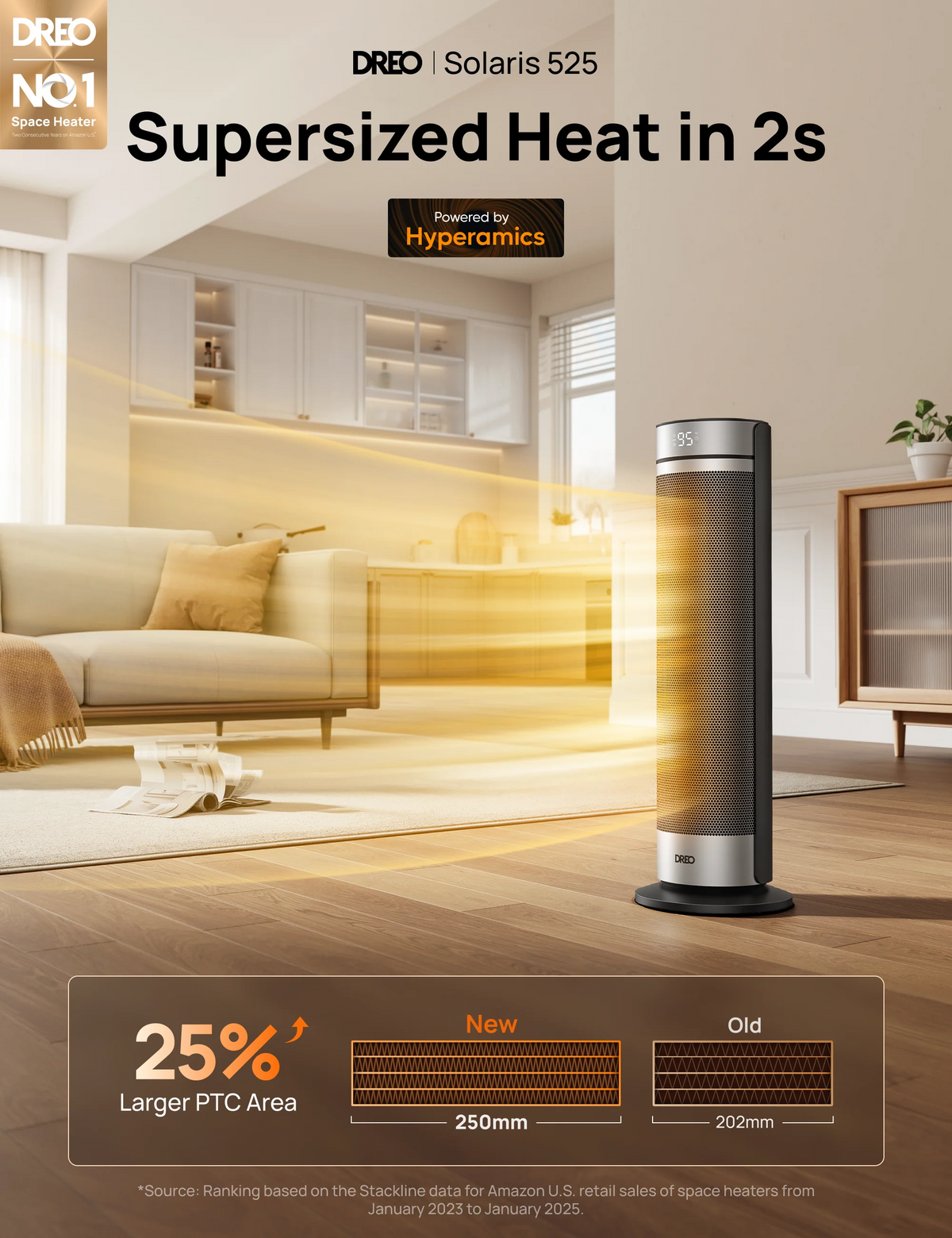 Heater Solaris 525