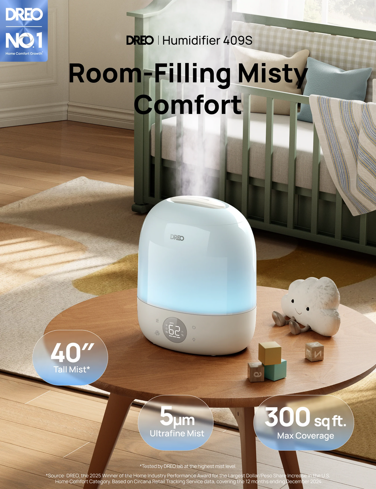 Smart Humidifier 409S 3L